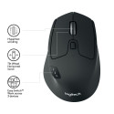 MOUSE BLUETH OPTICAL M720/TRIATHLON 910-004791 LOGITECH