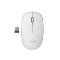 Gembird wireless mouse MUSW-4B-01-W, white