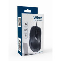 MOUSE USB OPTICAL/BLACK MUS-6B-01 GEMBIRD