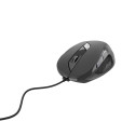 MOUSE USB OPTICAL/BLACK MUS-6B-01 GEMBIRD