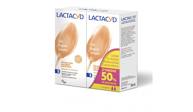 LACTACYD GEL INTIMO lote 2 x 200 ml