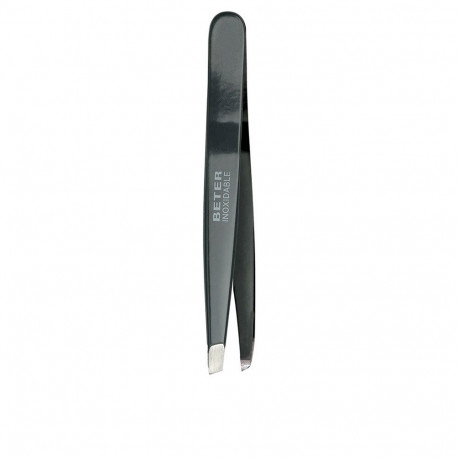 BETER PINZAS depilar con punta oblicua inoxidable esmaltada 9,7 cm