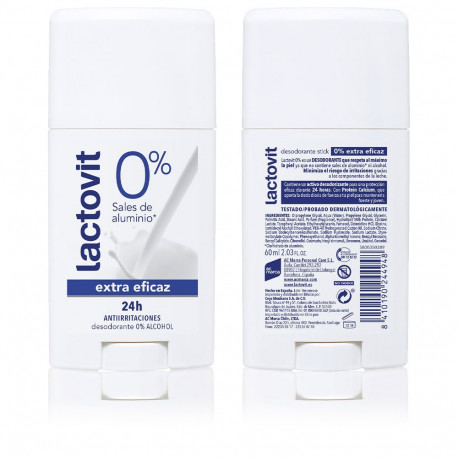 Lactovit pulkdeodorant Original Extra Eficaz 0% 60ml