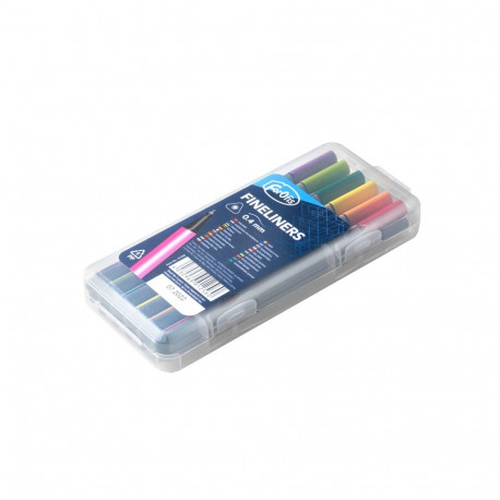 Tindipliiats FOROFIS Fineliner vilt otsaga 12 värvi komplekt
