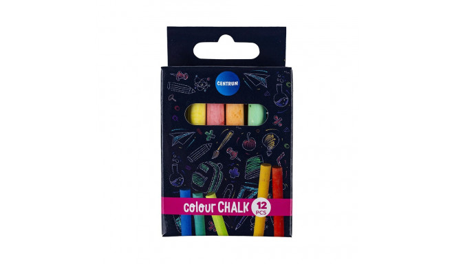 Chalk 6 colors CENTRUM 12pcs.