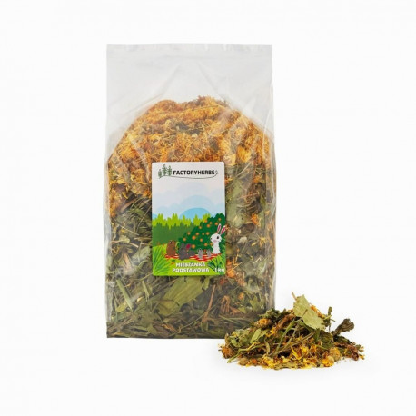 Fodder Factoryherbs Basic mix Hamster Rodents Birds 1 kg