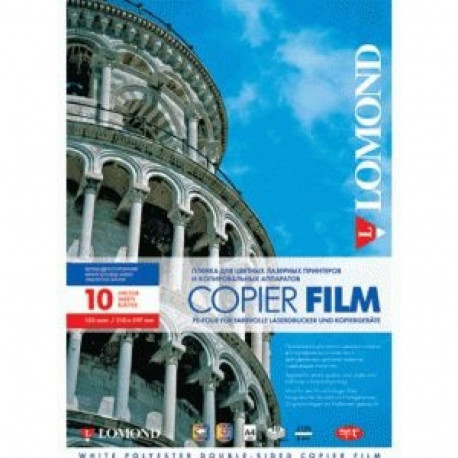 Lomond PET Film for inkjet printers Clear A4, 10 sheets