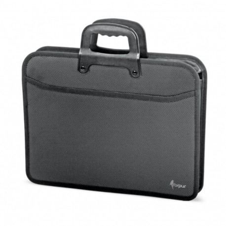 Folder-portfolio Forpus, A4, black, 2 compartments 0822-016