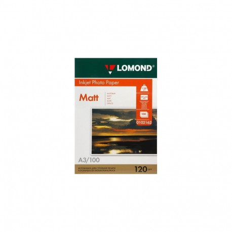 Lomond Photo Inkjet Paper Matte 120 g/m2 A3, 100 sheets