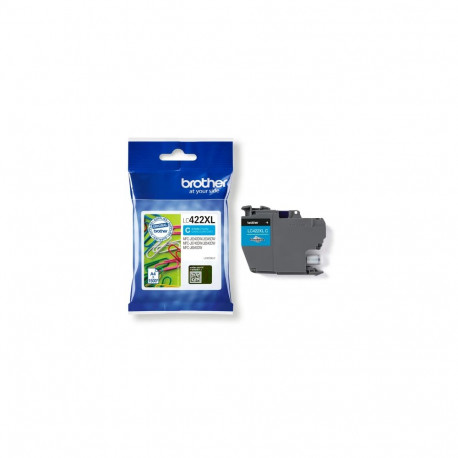 Brother LC422XL (LC422XLC) Ink Cartridge, Cyan