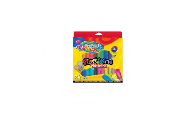 Colorino Kids Plasticine 24 colours