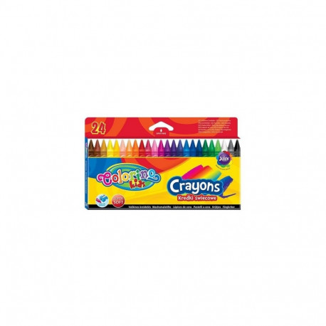 Colorino Kids Crayons 24 colours