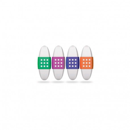 Colorino Pencil eraser with plastic grip