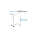 Up Up Forseti Adjustable Height Table, White