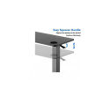 Adjustable Height Table Up Up Forseti Black