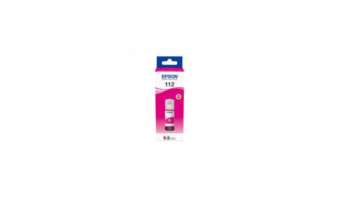 Epson 112 EcoTank (C13T06C34A) Ink Refill Bottle, Magenta