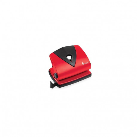 Forpus Punch hole, red, up to 30 sheets, metal 1101-024