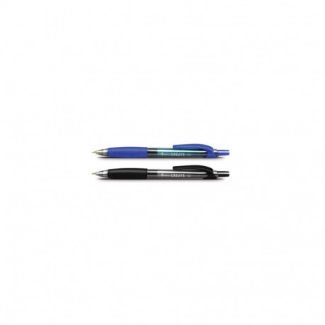 Retractable pen Forpus Create, 0.7mm, Black  1208-050
