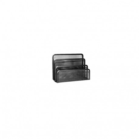 The stand for mail Forpus, black, section 3, perforated metal 1006-105