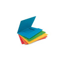 Folder with rubbers Forpus, A4, cardboard, capacity 300 sheets, blue