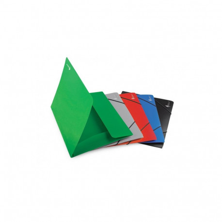 Folder with rubbers Forpus Premier, A4, plastic, capacity 150 sheets, blue