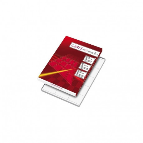 Ddhesive labels LabelMedia, A4, White, 70x42.3 mm, White, (21) (100)  0707-757