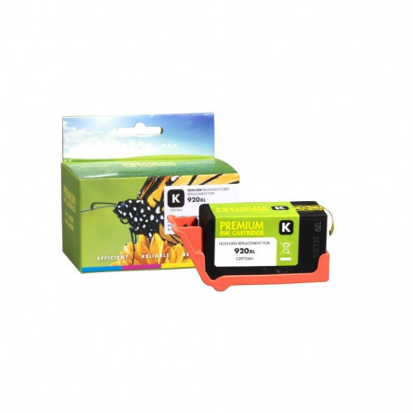 Compatible Static Control HP 920XL (CD975AE) Ink Cartridge, Black