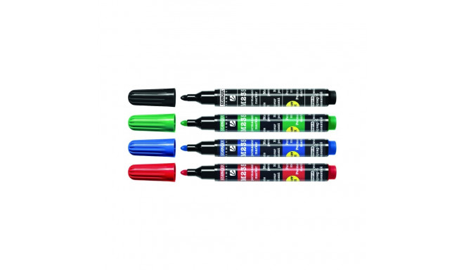 STANGER permanent MARKER M235, 1-3 mm, Set 4 colours 712012