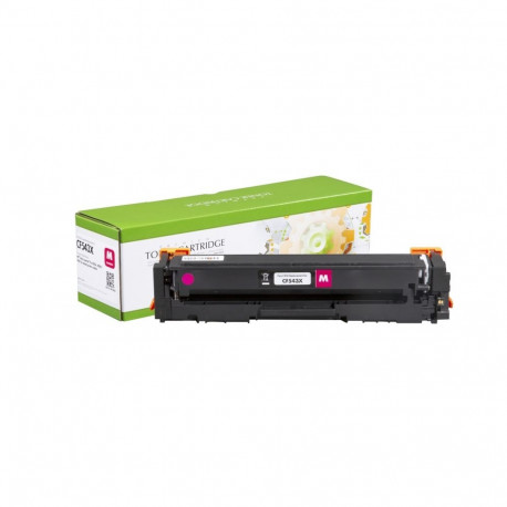 Static Control Toner Cartridge Magenta (New Chip), Compatible with HP 203X (CF543X)/Canon CRG 054H