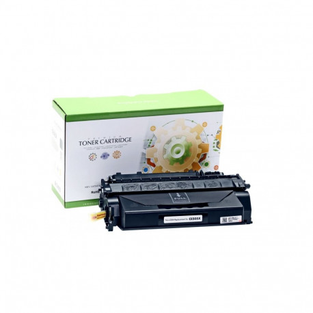 Compatible Static Control HP 05X (CE505X)/Canon CRG 719H Toner Cartridge, Black