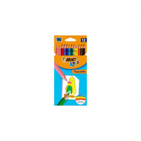 BIC Colored pencils TROPICOLORS 12 colours 022503