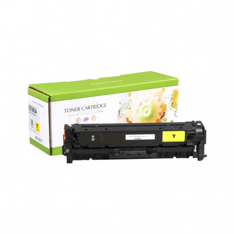 Static Control Toner Cartridge Yellow, Compatible with HP 312A (CF382A)