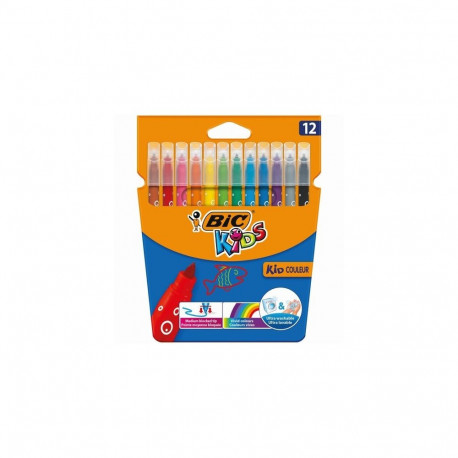 BIC Felt tip pens CF KID750 12 colours 9202937