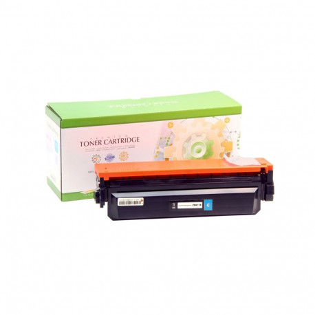 Static Control Toner Cartridge Cyan, Compatible with HP 410X (CF411X)/Canon CRG 046H