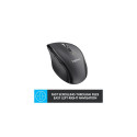 Logitech Marathon M705 Wireless Mouse, RF Wireless, 1000 DPI, Charcoal