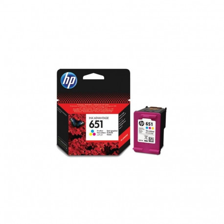 HP 651 Tri-color (C2P11AE) Ink Cartridge, CMY