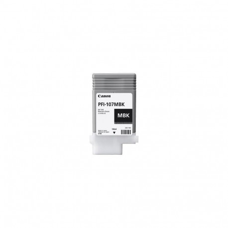 Canon PFI-107MBK (6704B001) Ink Cartridge, Matte Black