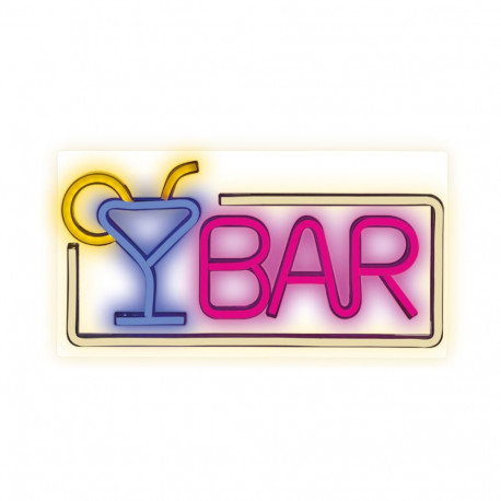 Forever Light FPNE01X BAR Neon LED Sighboard