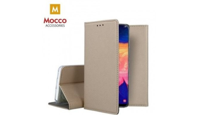 Mocco Smart Magnet Book Case For Xiaomi Mi 10 / Mi 10 Pro Gold