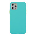 Mocco Soft Cream Silicone Back Case for Apple iPhone 12 Pro Max Green