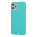 Mocco Soft Cream Silicone Back Case for Apple iPhone 12 Pro Max Green