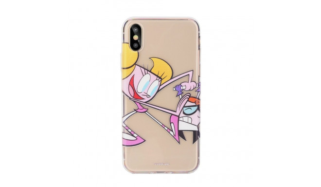 Cartoon Network Dexter Silicone Case for Apple iPhone XS Max Dexter with Dee Dee