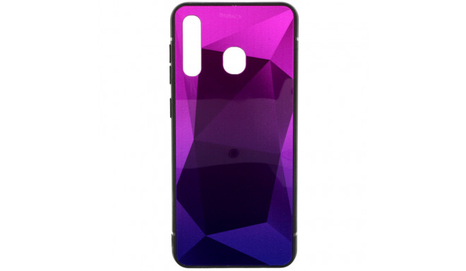 Mocco Stone Ombre Back Case Silicone Case With gradient Color For Apple iPhone 11 Pro Max Purple - B