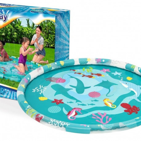 BESTWAY 52487 Inflatable Paddling Pool With A Fountain For Children from 2 years 165 cm