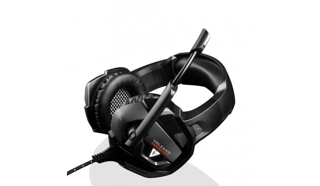 Modecom Volcano MC-859 Bow Gaming Headset with Microphone / 3.5mm / 2.2m Cable / Black