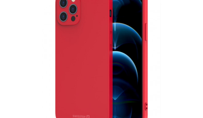 Swissten Soft Joy Silicone Case for Apple iPhone 14 Plus Red