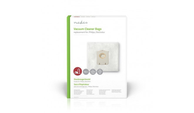 NEDIS DUBG220AEP12 Vacuum cleaner bags  AEG / PHILIPS / ELECTROLUX S-BAG ( 12 pcs.)