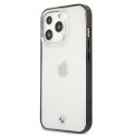 BMW BMHCP13XPCUMRBK Signature Collection Back Case For Apple iPhone 13 Pro Max Transparent