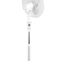 Tessa TSA8021 Stand Fan with Timer / 3 speed modes / 105 -125 cm / 43 cm / 45W Tessa TSA8021 Stand Fan with Timer / 3 speed modes / 105 -125 cm / 43 cm / 45W