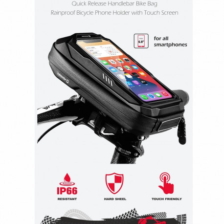 Swissten Waterproof Phone Holder for Bike